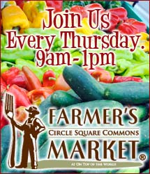 Circle Square Commons Farmers Market, Ocala, FL.