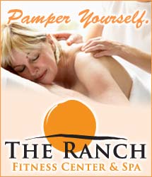 Pamper Yourself at The Ranch Fitness Center and Spa.